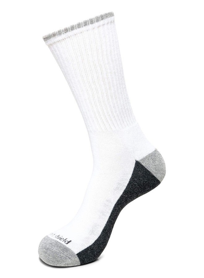 Insect Shield Sport Crew Sock, Stretchy and Comfortable Crew Socks with Padding and Tick Protection - Image 1